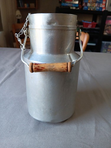 Ancien pot lait 5l - a, 1.5l