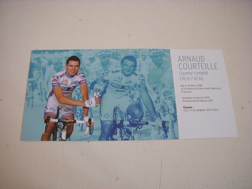 Cyclisme carte postale fdj - cp,