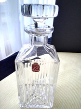 Carafe à whisky en cristal de Bavière Fischer