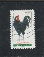 L5778 FRANCE timbre AUTOADHESIF N° 1255 de 2016 " Coq la Fleche " oblitéré