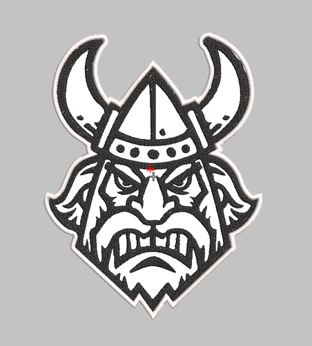 Mad viking embroidery - viking,