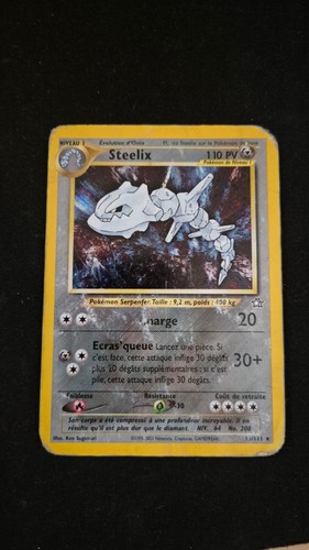 Carte pokemon steelix 111 - carte, 15/111