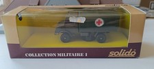 Camion Mercedes Unimog Militaire Croix Rouge Réf 6038 Solido 1/43