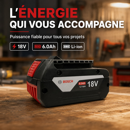 Batterie bosch 18v 6ah - batterie,