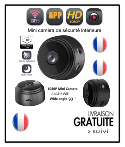 Mini caméra sécurité - mini, wifi