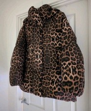 Manteau bouffant imprimé