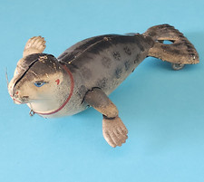 JOUET MECANIQUE ANCIEN TOLE LITHOGRAPHIEE "LE PHOQUE" LEHMANN -GERMANY 1899-1935