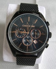 Montre CERRUTI 1881 44mm,acier et céramique . (neuve jamais portée)