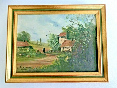Peinture ancienne sur - peinture,