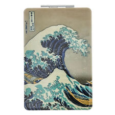 Miroir de poche Enesco Katsushika Hokusai, La Grande Vague de Kanagawa (9,5cm)