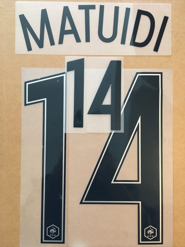 Flocage officiel fff matuidi - flocage,