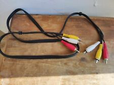 Câble de connexion audio vidéo composite, 3x RCA mâle à 3x RCA mâle, 1,2m