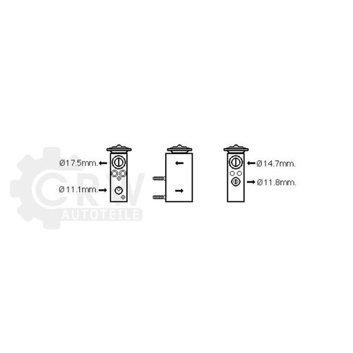 Vanne expansion - vanne, d'expansion