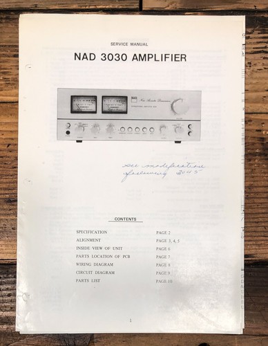 Nad model 3030 amplifier - 3030,