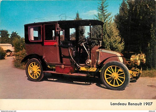 Carte postale automobiles - carte,