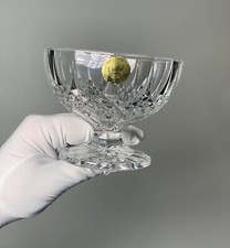 CRISTAL Petite Coupe à Glace taillé facettes France Art de la table Ø 10 cm 