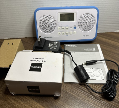 Sangean d19bu stereo am - fm, stereo/am