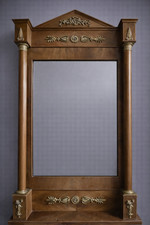 Grand miroir de style Empire /