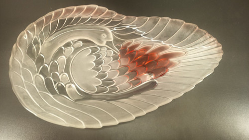 Plat verre moulé - plat, en