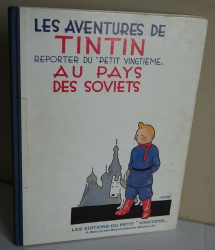 Tintin pays des soviets - au,