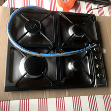 plaque de cuisson gaz 4 feux inox et fonte Rosières 60