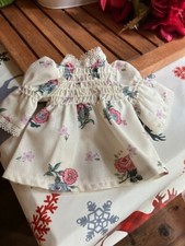 superbe blouse neuve poupee mode et travaux marie" francoise emilie