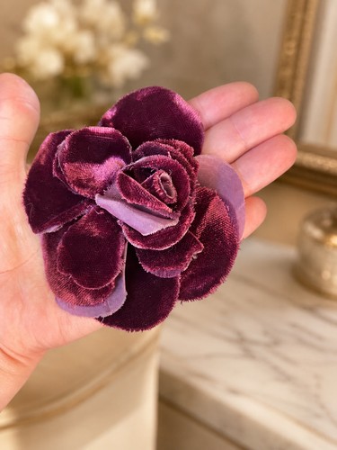 Broche camélia chanel vintage - broche,