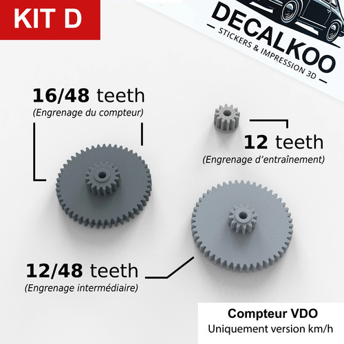 Kit engrenage pignon de - [kit, d]