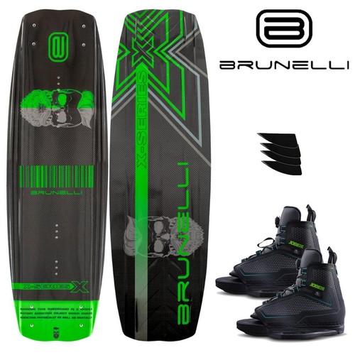 Brunelli charbon wakeboard set - brunelli,