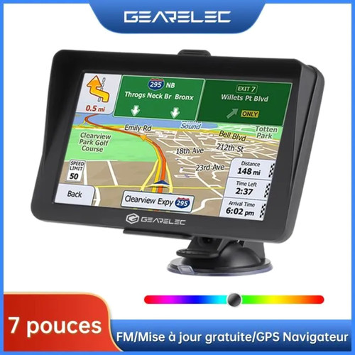 Gps voiture gearelec pouces - gearelec,