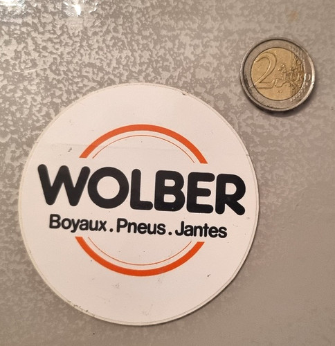 Autocollant sticker wolber - sticker,