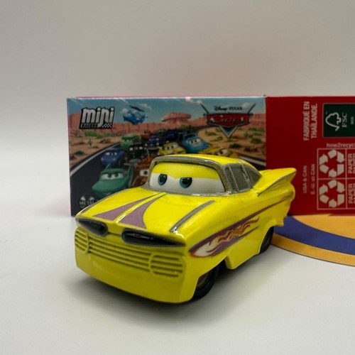 Cars mattel mini racers yellow - cars,