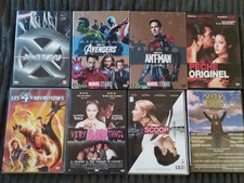 Lot n°9 de 8 DVD VF Action SF Marvel Thriller Romance Comédie Crime Documentaire