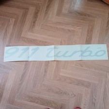 PORSCHE Sticker  grand modèle PORSCHE 911 TURBO  Vintage