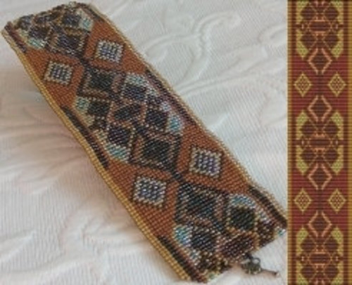 Loom pattern ethnic flair - -,