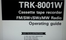 manuale utente radio cassette