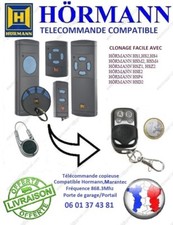 Télécommande copieuse HORMANN TUBAUTO 868Mhz bleu HSM2 HSM4 HSE2 HS2 HS4 HSP4