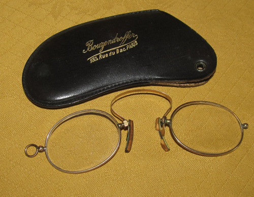 Anciens lorgnons binocle
