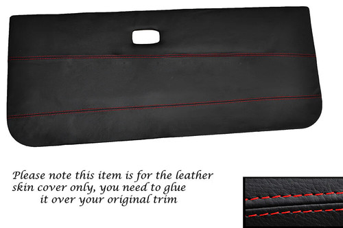 Couture rouge avant porte - avant,