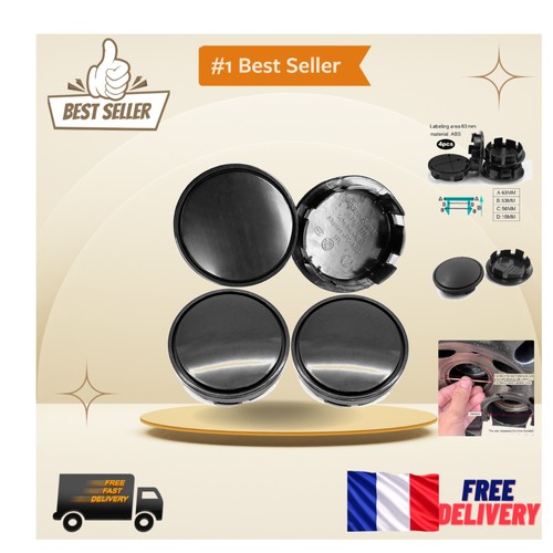 Cache moyeux universels - cache-moyeux, 65mm