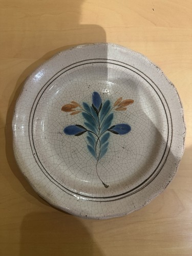 Ancienne assiette cul noir - assiette,