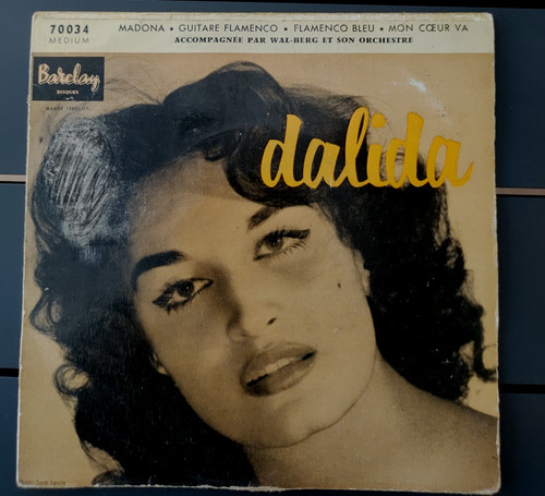Dalida disque vinyle - dalida, 45