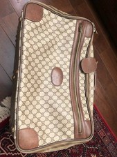 Valise de transport de voyage GUCCI avec cintre doré bagage intérieur A