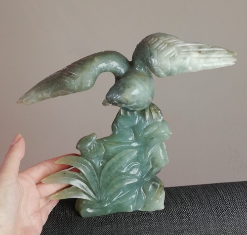 Statue ancienne aigle en - statue,