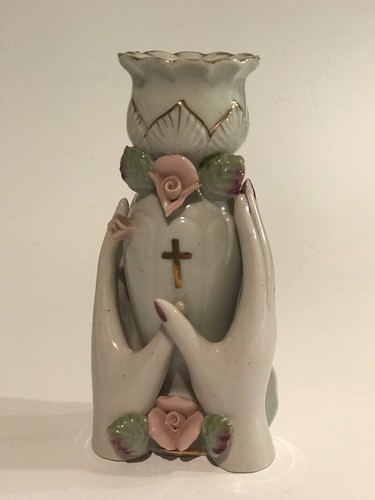 Gorgeous ceramic floral candle - gorgeous,