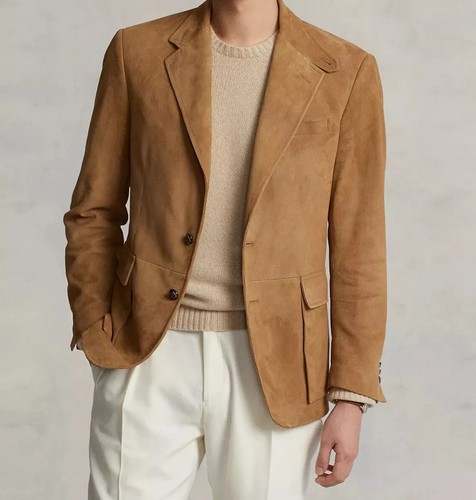 Veste manteau homme cuir - veste, en
