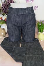 Vêtement occasion femme : Pantacourt jeans " Camaieu " - T : 38 *