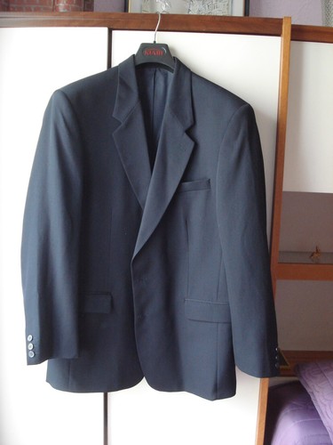Veste blazer bleu nuit neuf - veste, t