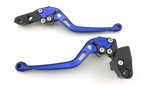 Paire leviers longs bleus - longs,