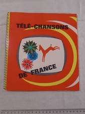 TELE CHANSONS FRANCE LIVRE COLLECTION CHOCOLAT POULAIN IMAGE